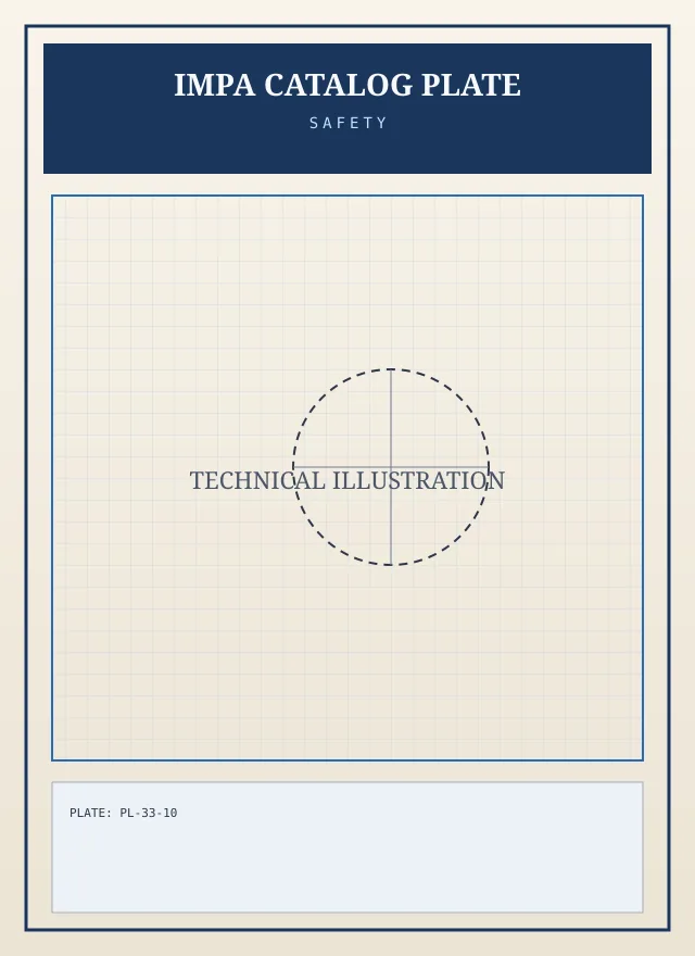 IMPA 331001 catalog plate