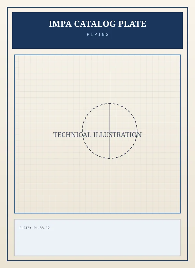 IMPA 331200 catalog plate