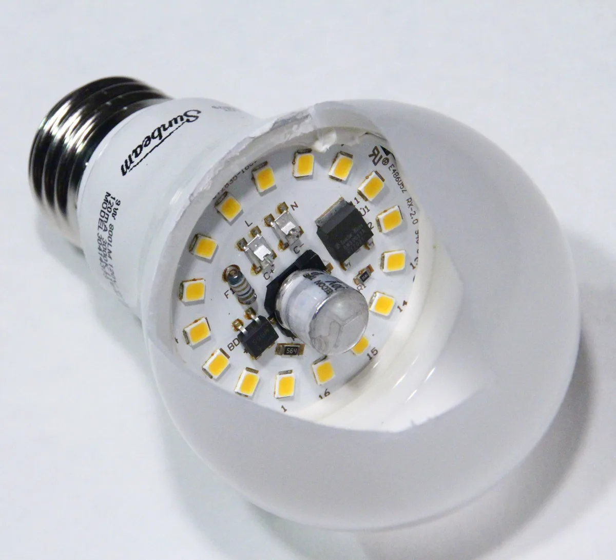 IMPA 790227 Led Globe Lamp, Small 45x75mm, E-27, 85-265V AC 3W (25W) — reference product photo (illustrative)